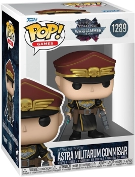 warhammer: astra militarum commisar 9 cm - funko pop! 1289