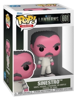 dc studios lanterns: sinestro 9 cm - funko pop! 651