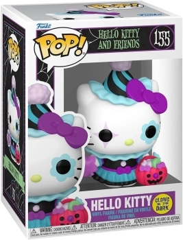 sanrio: hello kitty -  spooky 9cm - funko pop! 155