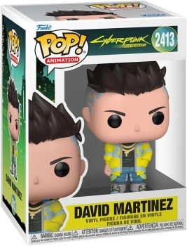 cyberpunk edgerunners: david 9 cm - funko pop! 2413