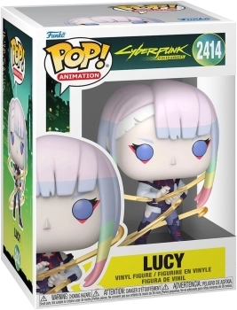 cyberpunk edgerunners: lucy 9 cm - funko pop! 2414