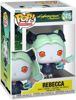 cyberpunk: edgerunners - rebecca 9 cm - funko pop! 2415