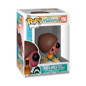 disney: moana - hei hei w/coconut 9 cm - funko pop! 1768