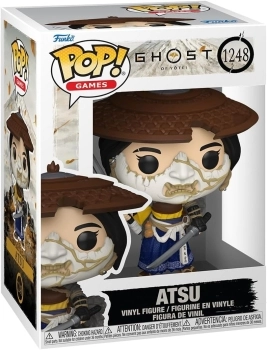 ghost of yotei: atsu 9 cm - funko pop! 1248