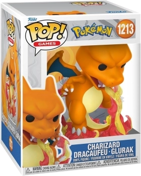 pokemon: charizard 9 cm - funko pop! 1213