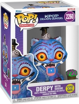 kpop demon hunter - derpy w/sussie 9cm - funko pop!
