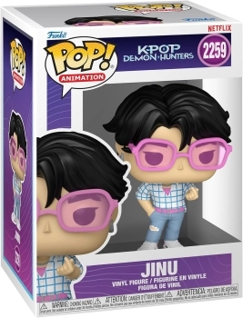 kpop demon hunter - jinu 9 cm - funko pop 2259