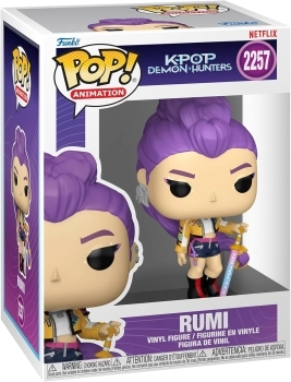 kpop demon hunters - rumi 9cm - funko pop! 2257