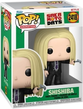 sakamoto days: shishiba 9 cm - funko pop! 2418