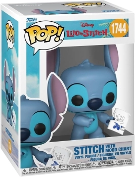 lilo & stitch - stitch with mood chart 9cm - funko pop! 1744