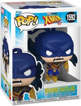 marvel: x-men '97 - wolverine (wasteland) 9 cm - funko pop 1592
