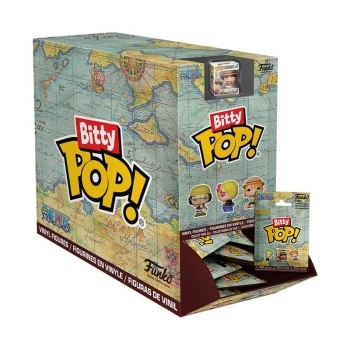 bitty pop - one piece - 1 personaggio assortito 3cm - funko pop!