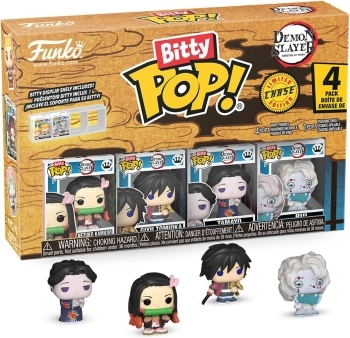 bitty pop: demon slayer- nezuko 4pk