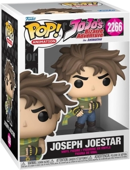 animation: jojo&rsquo;s bizzarre adventure &ndash; joseph joestar 9 cm - funko pop 2266