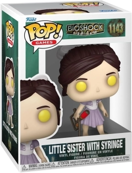 bioshock - little sister con syringe 9cm - funko pop! 1143