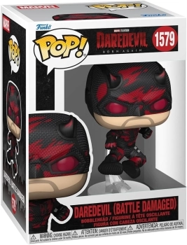 daredevil born again - daredevil (battle damaged) 9cm - funko pop! 1579