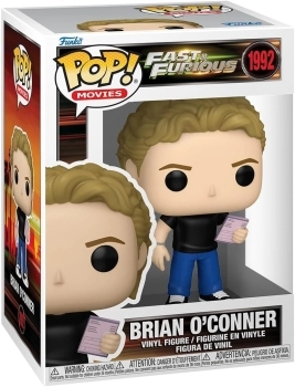 fast and furious - brian o'conner 9cm - funko pop! 1992