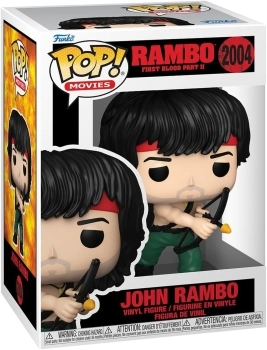 rambo first blood part 2 - john rambo 9cm - funko pop! 2004