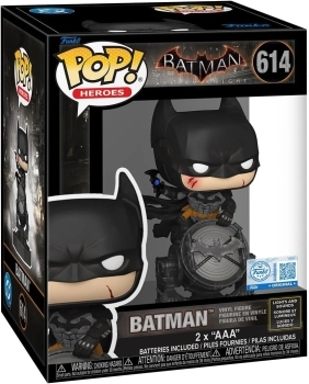 marvel: supreme heroes - batman arkham knight w/light & sound 9cm - funko pop