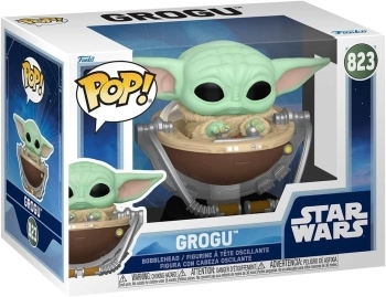 star wars: mandalorian grogu 9cm - funko pop