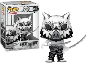 demon slayer - inosuke (black and white) 9cm - funko pop! 2193