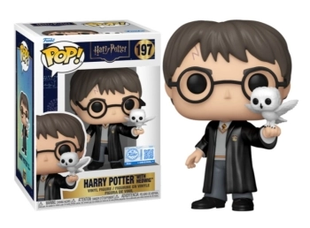 harry potter - harry with hedwig 9cm - funko pop! 197