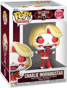 hazbin hotel - charlie  9cm - funko pop! 2239