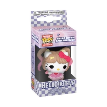 hello kitty - hello kitty k-pop - funko pop! keychain