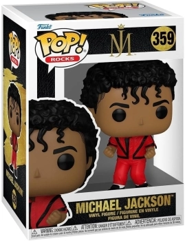 michael jackson - michael jackson thriller 9cm - funko pop! 359