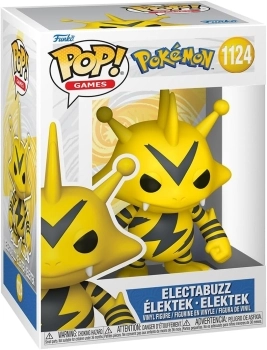 pokemon - electabuzz 9 cm- funko pop 1124