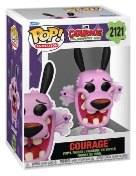 courage the cowy dog: leone cane fifone 9cm - funko pop! 2121