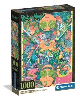 rick and morty 2 - puzzle 1000 pezzi
