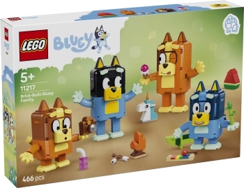 11217 - famiglia bluey in mattoncini
