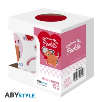 chainsaw man - mug - 250 ml - pochita - subli 