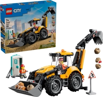 60480 - scavatrice da cantiere gialla