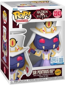 hazbin hotel: sir pentious 9 cm - funko pop! chase 2243