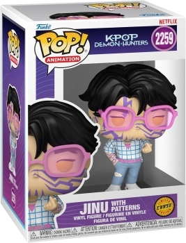 kpop demon hunter - jinu 9 cm - funko pop 2259 chase