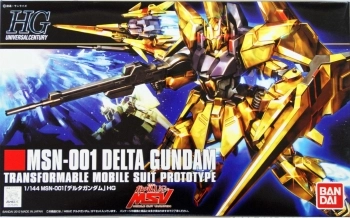 gundam - msn-001 delta gundam - 1/144