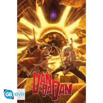 dan da dan - poster maxi 91,5x61cm - key art "epic showdown"