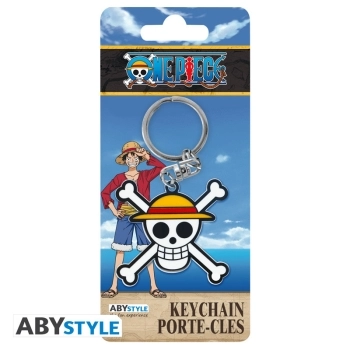 one piece - skull luffy - keychain