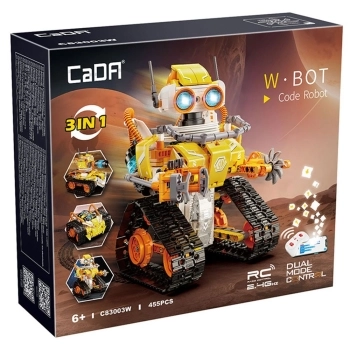 cada - w&middot;bot code robot 3in1 - robot telecomandato - 455 pcs