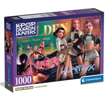 kpop demon hunter - golden - puzzle 1000 pezzi