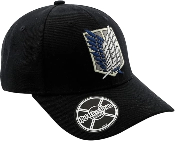 attack on titan - scout symbol - cappello con visiera