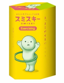 smiski exercising series glow - blind box 1pz