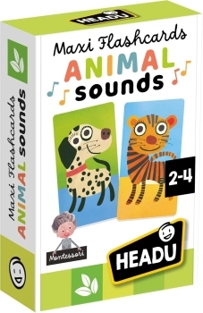 maxi flashcards montessori animal sounds