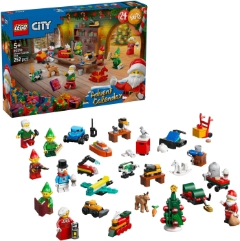 60510 - calendario dell&rsquo;avvento lego city 2026