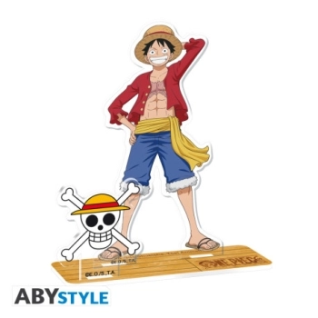one piece - luffy - figure in acrilico