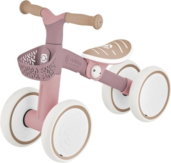 globber - learning plus - triciclo - rosa berry
