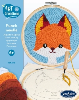 art e creations - punch needle - volpe