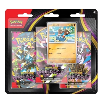 pokemon megaevoluzione - buio pesto blister 3 bustine (ita)